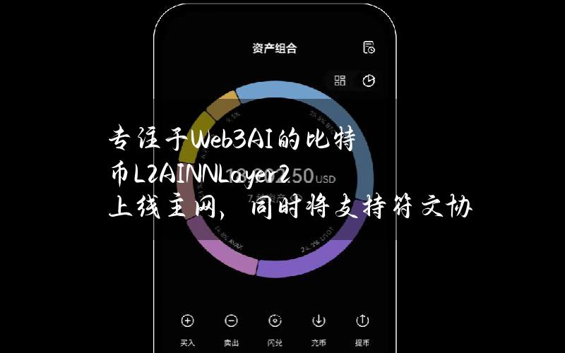 专注于Web3AI的比特币L2AINNLayer2上线主网，同时将支持符文协议