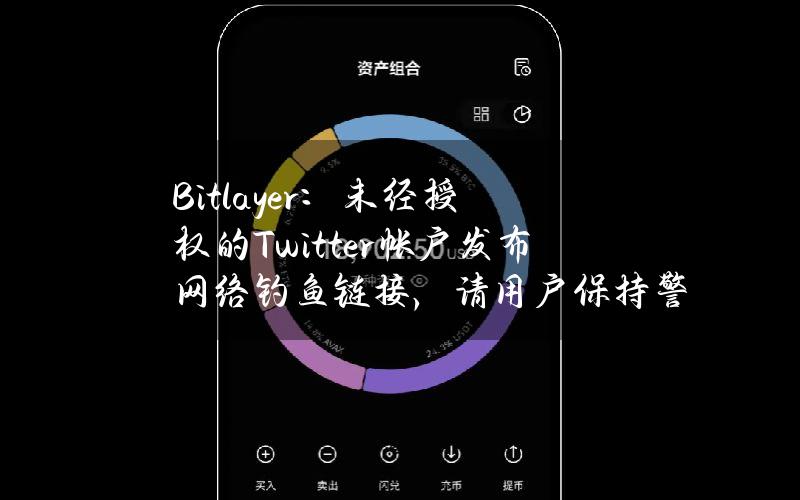 Bitlayer：未经授权的Twitter帐户发布网络钓鱼链接，请用户保持警惕