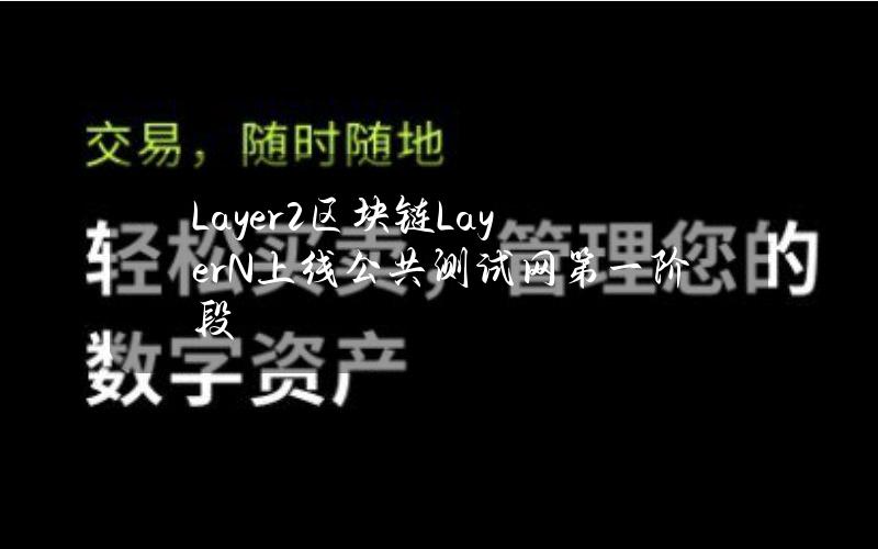 Layer2区块链LayerN上线公共测试网第一阶段